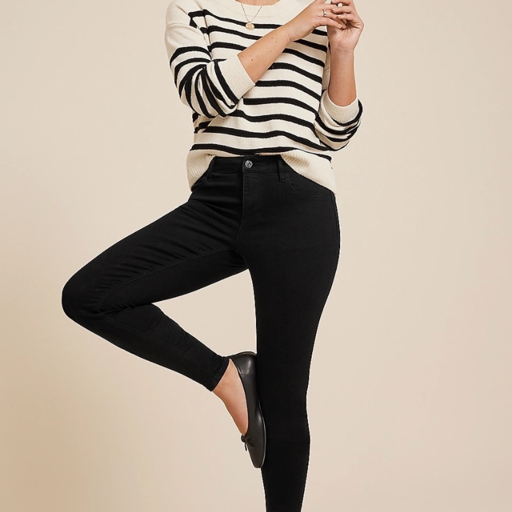 Black Skinny Jeans Maurice’s XL Midrise